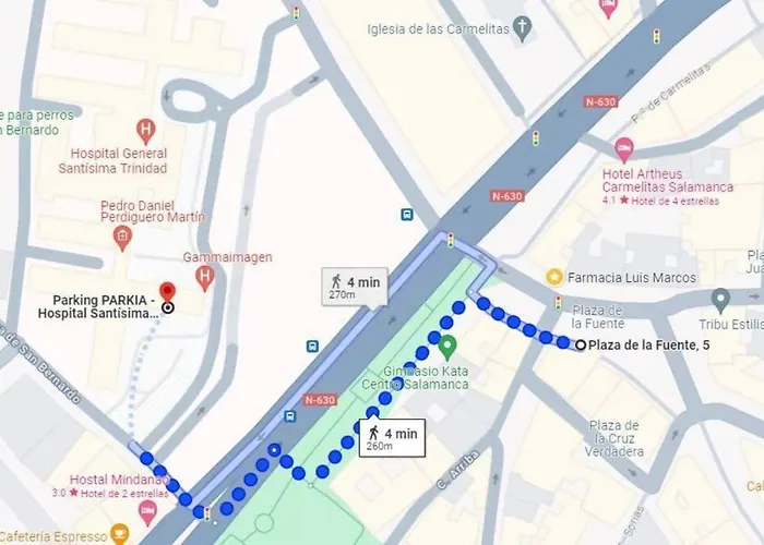 Alojamiento Plaza La Fuente Centro * Salamanka